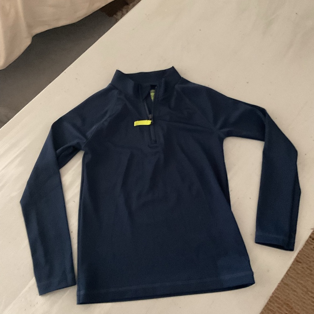 Crewcuts Navy Kids Swim Rashguard XS